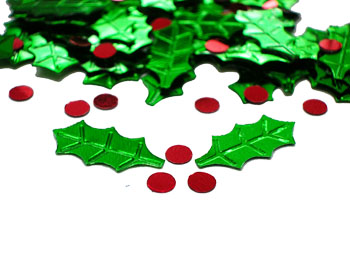 Holly and Berries Confetti